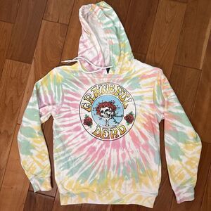 Grateful Dead Tie Dye Hoodie Size Small